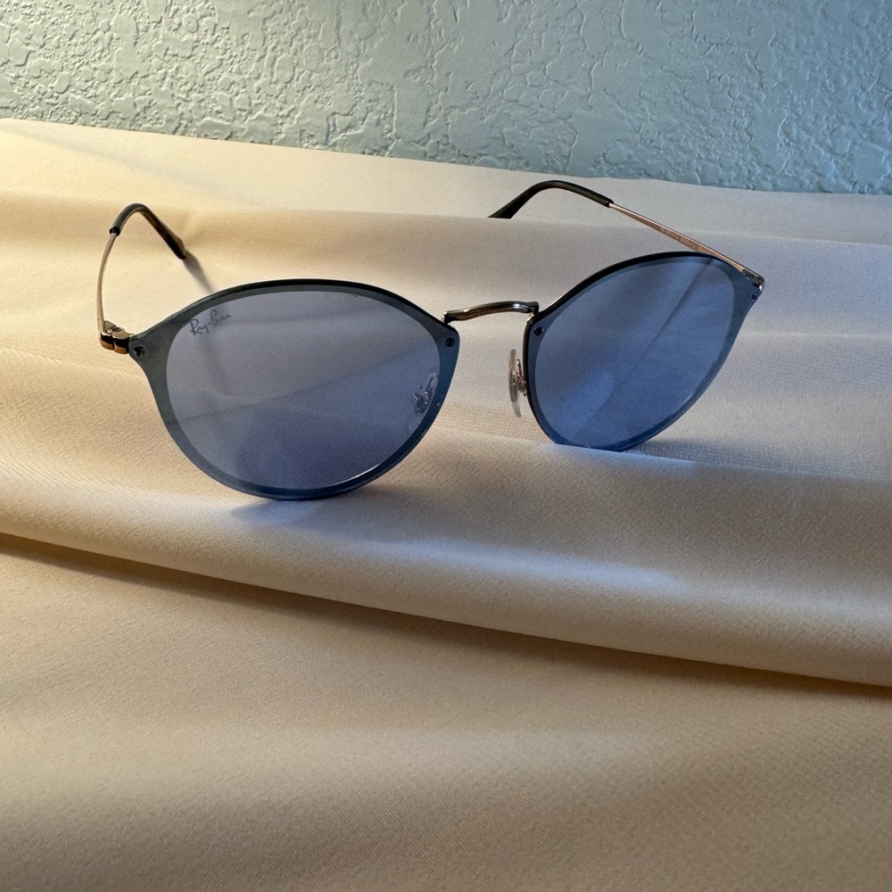 RAY-BAN Blaze Round Sunglasses RB3574-N 9035/1U Copper Mirror